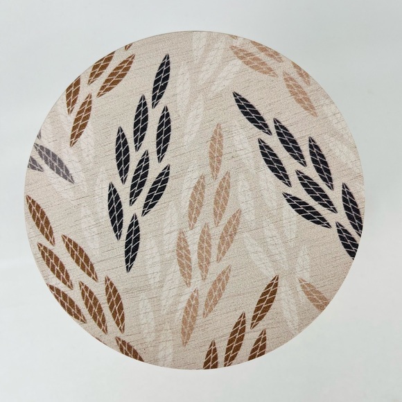 NWT Sand + Fog Tahitian Vanilla Candle 2 Wick 12oz Dark Cream Jar Wood Lid - Picture 4 of 7